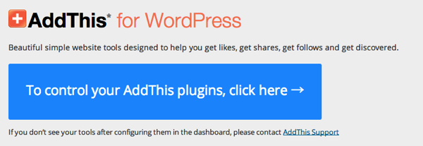AddThis for WordPress