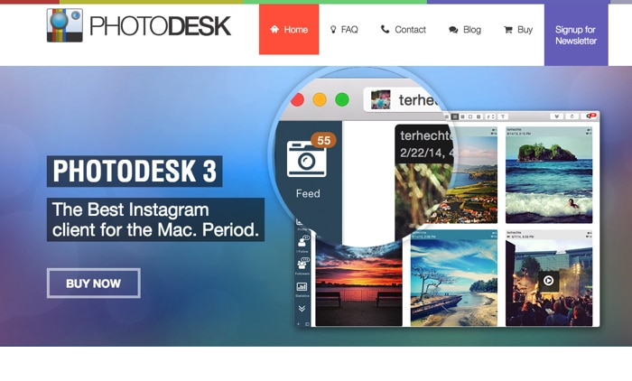 パソコンでインスタグラムを見るなら「PhotoDesk」がオススメ!