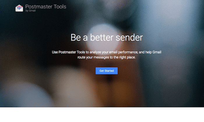 Google公式の迷惑メール判定チェックツール「Postmaster Tools」