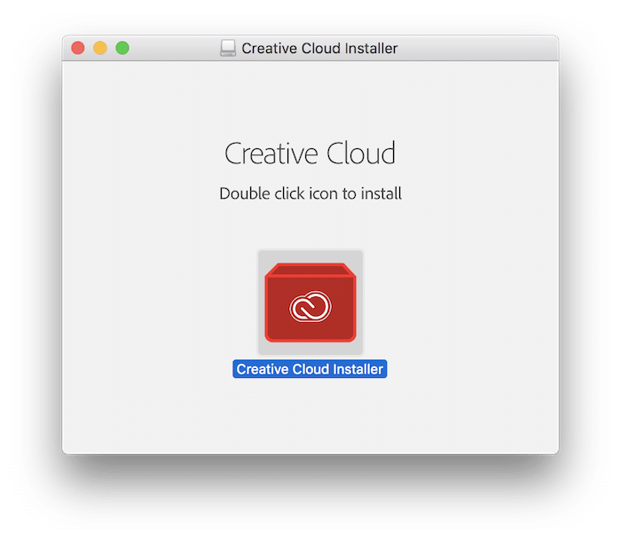 Creative CloudをPCにインストール