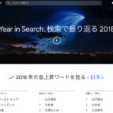 Google検索の「2018年の急上昇ワード」不祥事の話題が上位にランクイン。